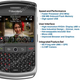 Illustration for article titled Leaked Marketing Photos for BlackBerry Javelin Show 512mhz Processor, Lens Inside LCD?